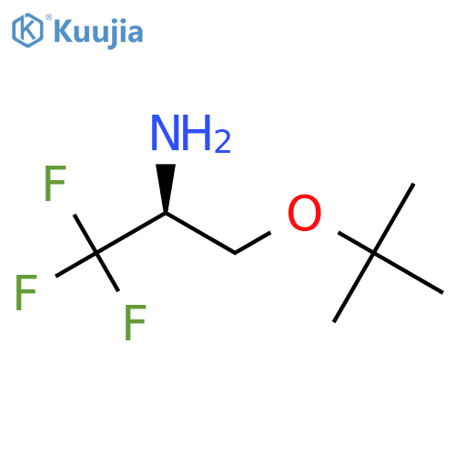 (2S)-3-(tert-butoxy)-1,1,1-trifluoropropan-2-amine structure