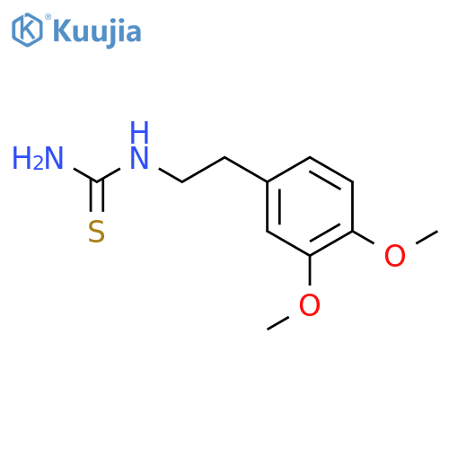 2-(3,4-Dimethoxyphenyl)ethylthiourea structure