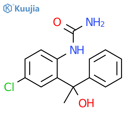 N-4-Chloro-2-(1-hydroxy-1-phenylethyl)phenyl-urea structure