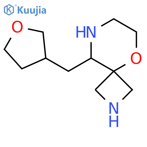 9-(oxolan-3-ylmethyl)-5-oxa-2,8-diazaspiro3.5nonane structure