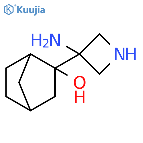 2-(3-aminoazetidin-3-yl)bicyclo2.2.1heptan-2-ol structure