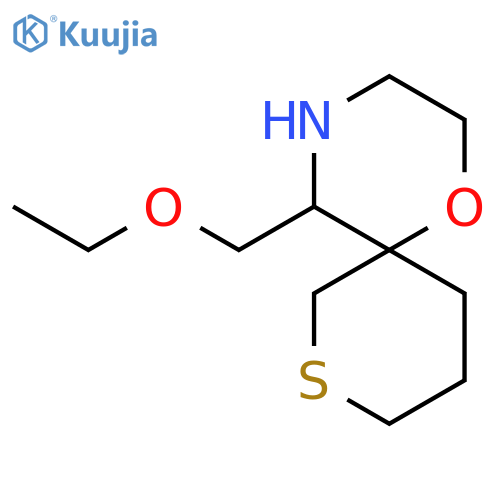 5-(ethoxymethyl)-1-oxa-8-thia-4-azaspiro5.5undecane structure
