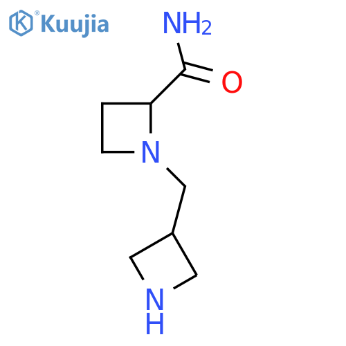 1-(azetidin-3-yl)methylazetidine-2-carboxamide structure