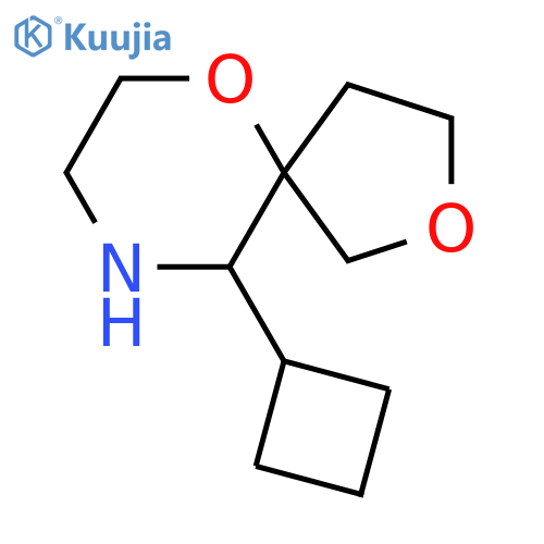 10-cyclobutyl-2,6-dioxa-9-azaspiro4.5decane structure