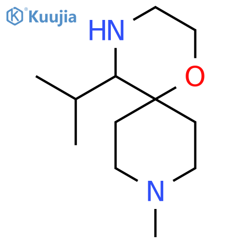 9-methyl-5-(propan-2-yl)-1-oxa-4,9-diazaspiro5.5undecane structure
