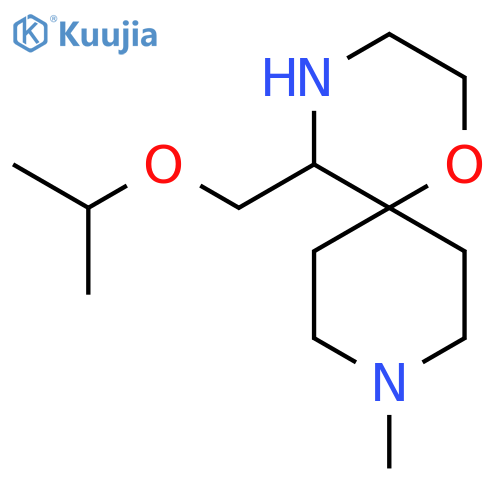 9-methyl-5-(propan-2-yloxy)methyl-1-oxa-4,9-diazaspiro5.5undecane structure