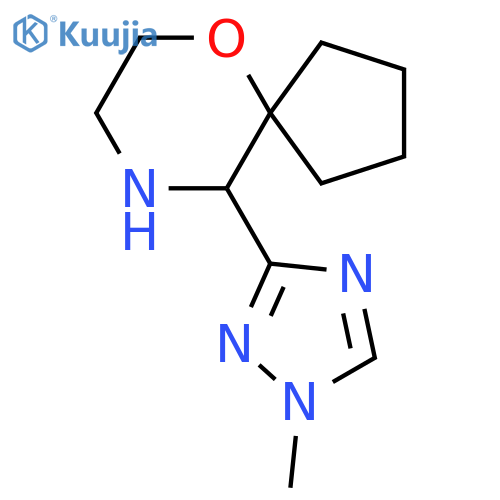 10-(1-methyl-1H-1,2,4-triazol-3-yl)-6-oxa-9-azaspiro4.5decane structure