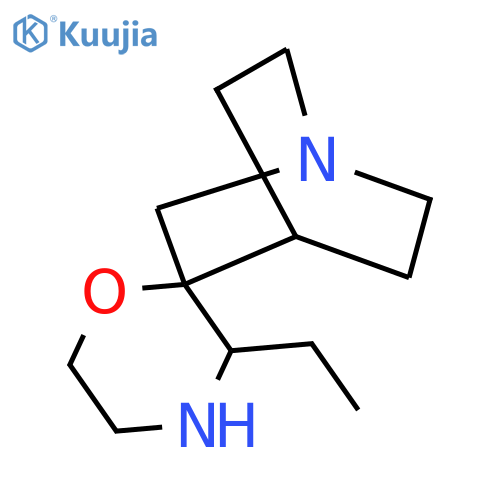 3'-ethyl-4-azaspirobicyclo2.2.2octane-2,2'-morpholine structure