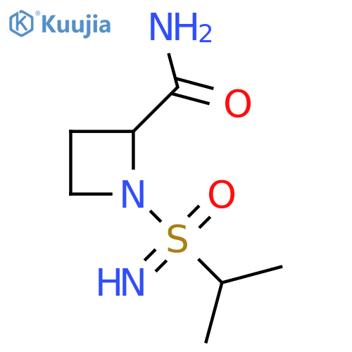 1-imino(oxo)(propan-2-yl)-lambda6-sulfanylazetidine-2-carboxamide structure