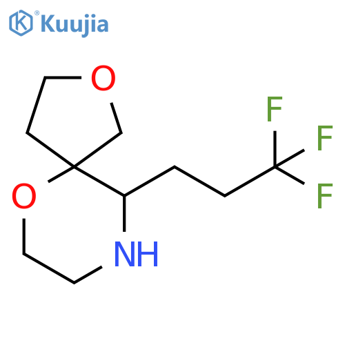 10-(3,3,3-trifluoropropyl)-2,6-dioxa-9-azaspiro4.5decane structure