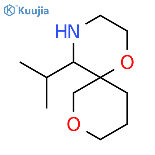 5-(propan-2-yl)-1,8-dioxa-4-azaspiro5.5undecane structure