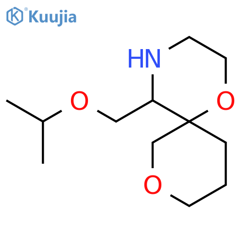 5-(propan-2-yloxy)methyl-1,8-dioxa-4-azaspiro5.5undecane structure