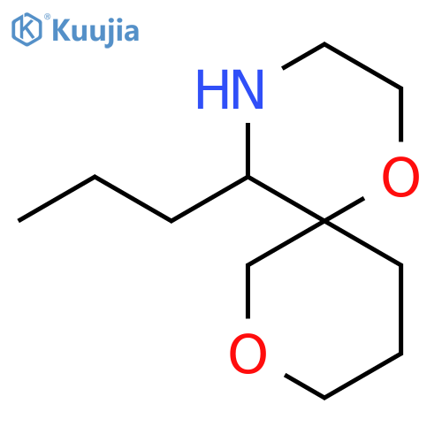 5-propyl-1,8-dioxa-4-azaspiro5.5undecane structure
