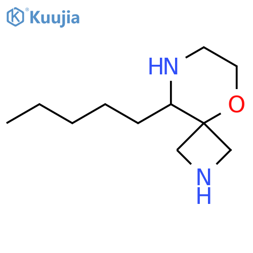 9-pentyl-5-oxa-2,8-diazaspiro3.5nonane structure