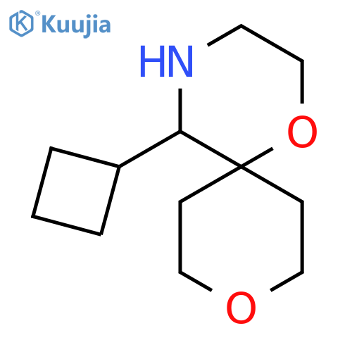 5-cyclobutyl-1,9-dioxa-4-azaspiro5.5undecane structure