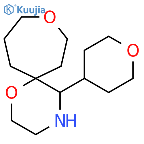 5-(oxan-4-yl)-1,9-dioxa-4-azaspiro5.6dodecane structure