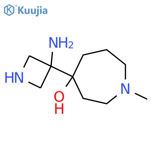 4-(3-aminoazetidin-3-yl)-1-methylazepan-4-ol structure