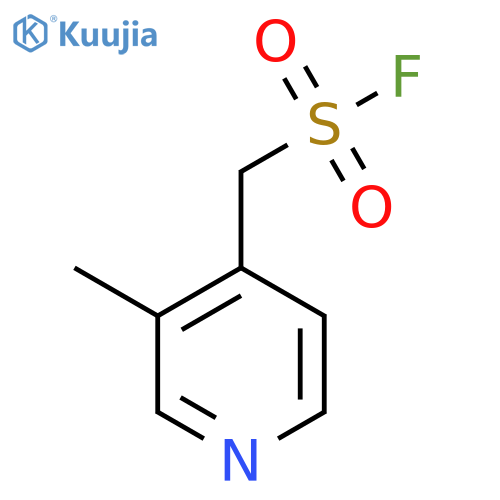 (3-methylpyridin-4-yl)methanesulfonyl fluoride structure
