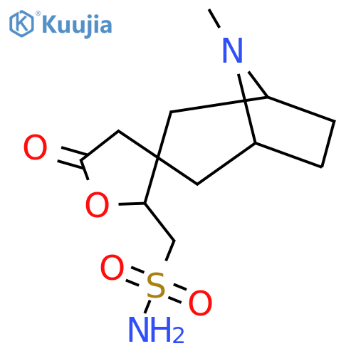 {8-methyl-5'-oxo-8-azaspirobicyclo3.2.1octane-3,3'-oxolane-2'-yl}methanesulfonamide structure