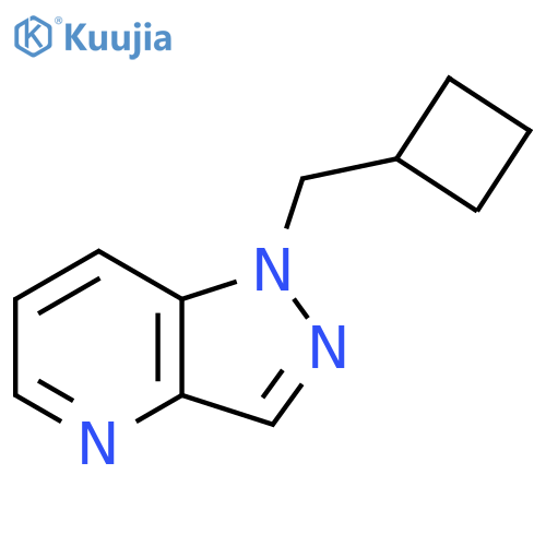 1-(cyclobutylmethyl)-1H-pyrazolo4,3-bpyridine structure