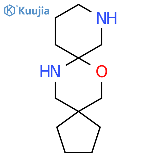 7-oxa-10,14-diazadispiro4.2.5^{8}.2^{5}pentadecane structure