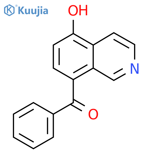 8-benzoylisoquinolin-5-ol structure