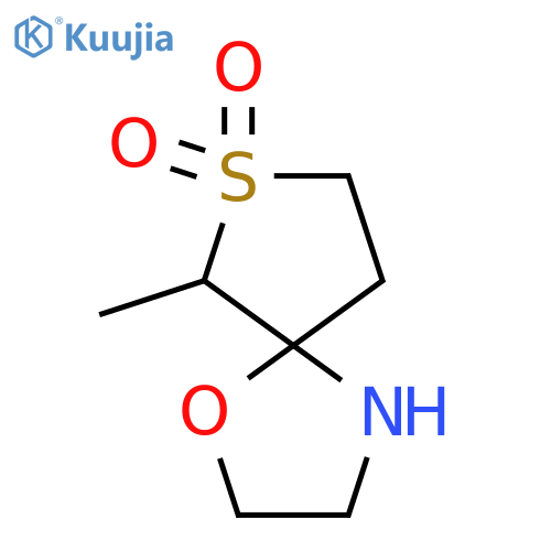 6-methyl-1-oxa-7lambda6-thia-4-azaspiro4.4nonane-7,7-dione structure