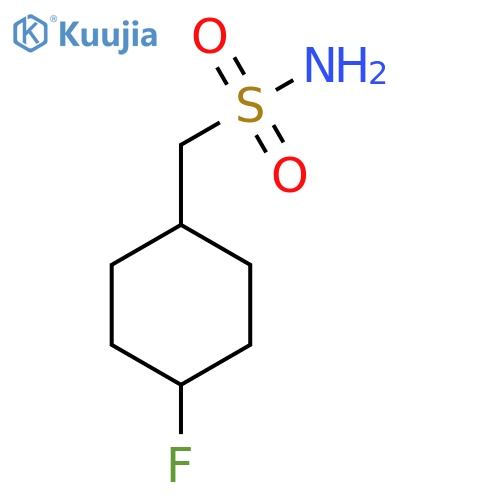(4-fluorocyclohexyl)methanesulfonamide structure