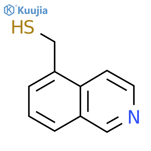 (isoquinolin-5-yl)methanethiol structure