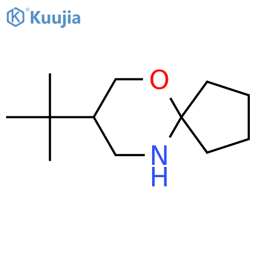 8-tert-butyl-6-oxa-10-azaspiro4.5decane structure