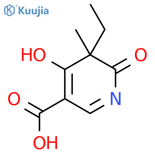 5-ethyl-5-methyl-4,6-dioxo-1,4,5,6-tetrahydropyridine-3-carboxylic acid structure