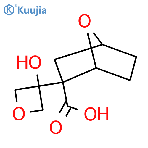 2-(3-hydroxyoxetan-3-yl)-7-oxabicyclo2.2.1heptane-2-carboxylic acid structure