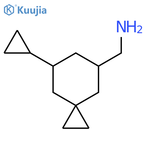 {7-cyclopropylspiro2.5octan-5-yl}methanamine structure