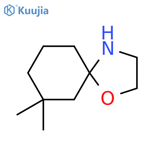 7,7-dimethyl-1-oxa-4-azaspiro4.5decane structure
