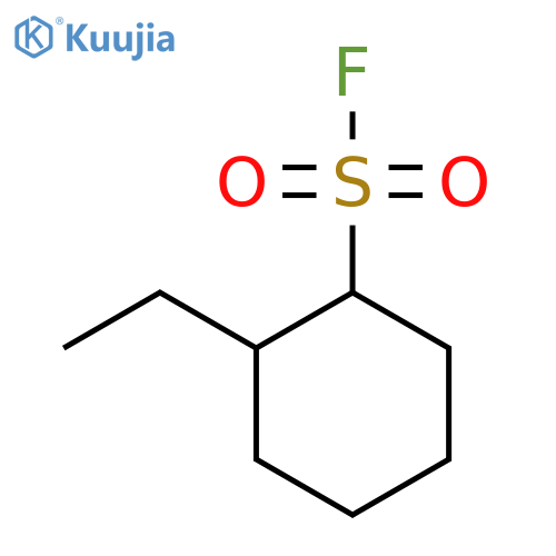 2-ethylcyclohexane-1-sulfonyl fluoride structure