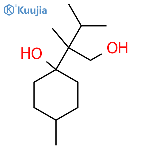 1-(1-Hydroxy-2,3-dimethylbutan-2-yl)-4-methylcyclohexan-1-ol structure