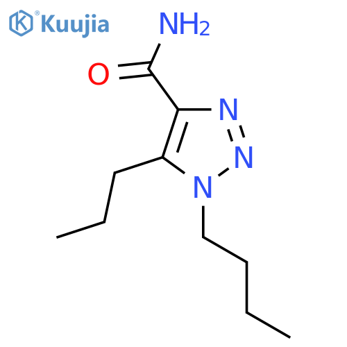 1-butyl-5-propyl-1H-1,2,3-triazole-4-carboxamide structure