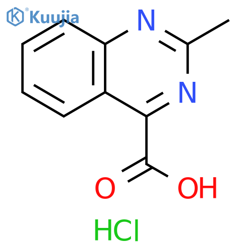 2-methylquinazoline-4-carboxylic acid hydrochloride structure