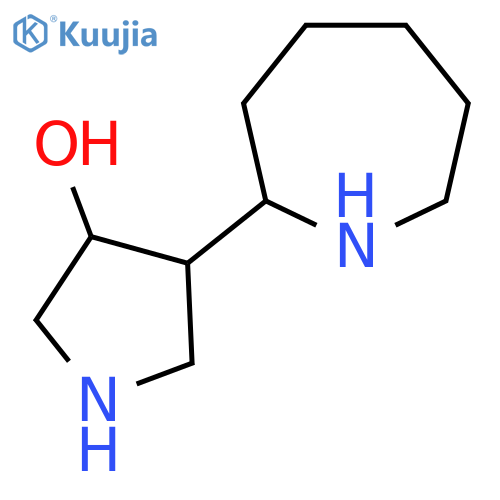 4-(azepan-2-yl)pyrrolidin-3-ol structure