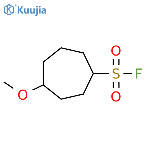 4-methoxycycloheptane-1-sulfonyl fluoride structure