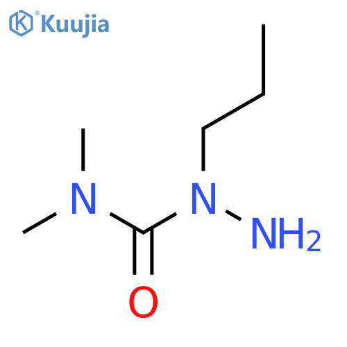 1-amino-3,3-dimethyl-1-propylurea structure