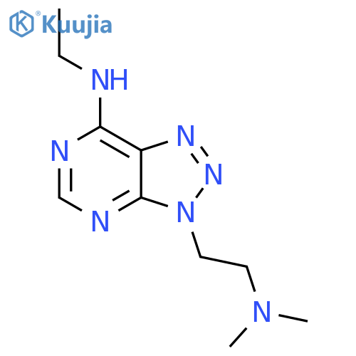 3-2-(dimethylamino)ethyl-N-ethyl-3H-1,2,3triazolo4,5-dpyrimidin-7-amine structure