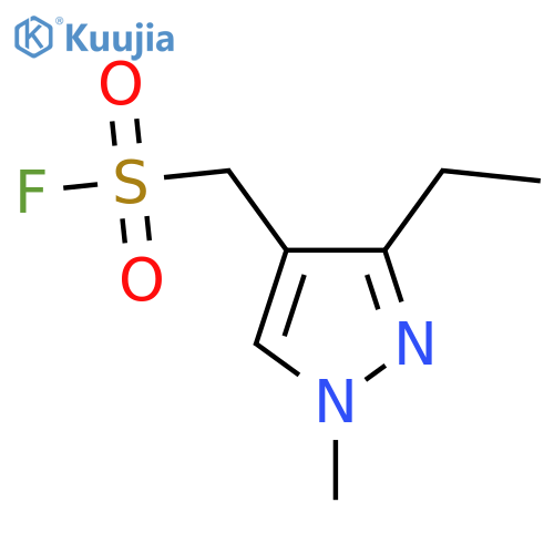 (3-ethyl-1-methyl-1H-pyrazol-4-yl)methanesulfonyl fluoride structure