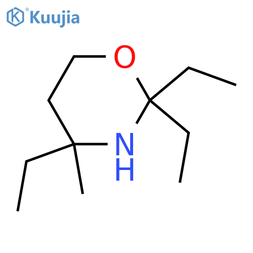 2,2,4-triethyl-4-methyl-1,3-oxazinane structure