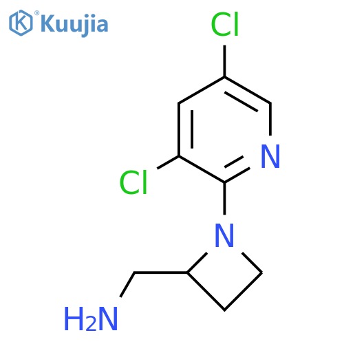 1-(3,5-dichloropyridin-2-yl)azetidin-2-ylmethanamine structure