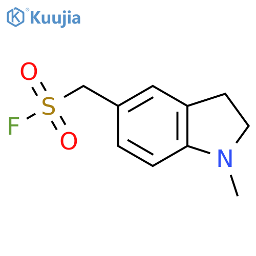 (1-methyl-2,3-dihydro-1H-indol-5-yl)methanesulfonyl fluoride structure