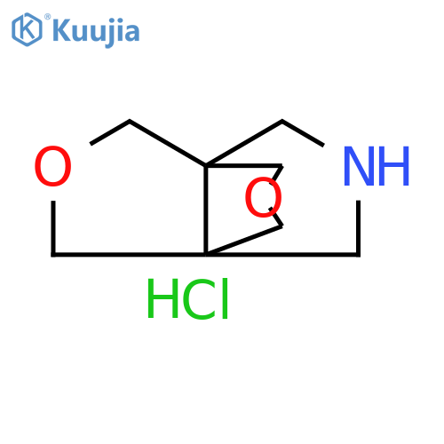 3,7-dioxa-10-azatricyclo3.3.3.0,1,5undecane hydrochloride structure