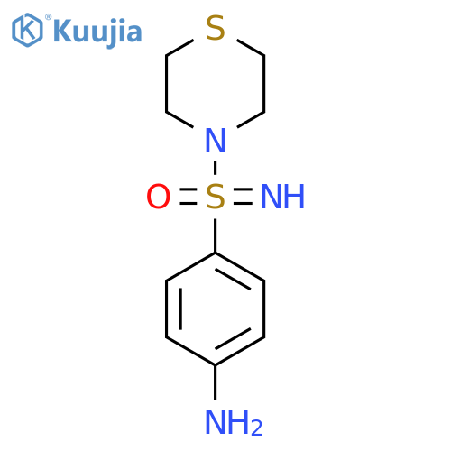(4-aminophenyl)(thiomorpholin-4-yl)imino-lambda6-sulfanylone structure