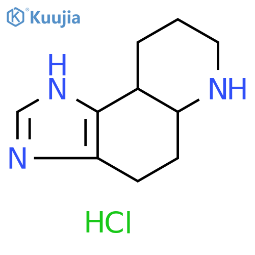3H,4H,5H,5aH,6H,7H,8H,9H,9aH-imidazo4,5-fquinoline dihydrochloride structure