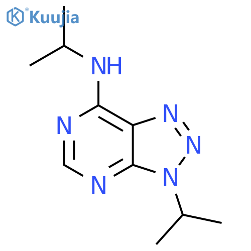 N,3-bis(propan-2-yl)-3H-1,2,3triazolo4,5-dpyrimidin-7-amine structure